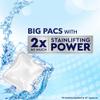 all Mega Pacs Laundry Detergent Pacs, Free Clear for Sensitive Skin, Unscented and Dye Free, 56 Count view 3