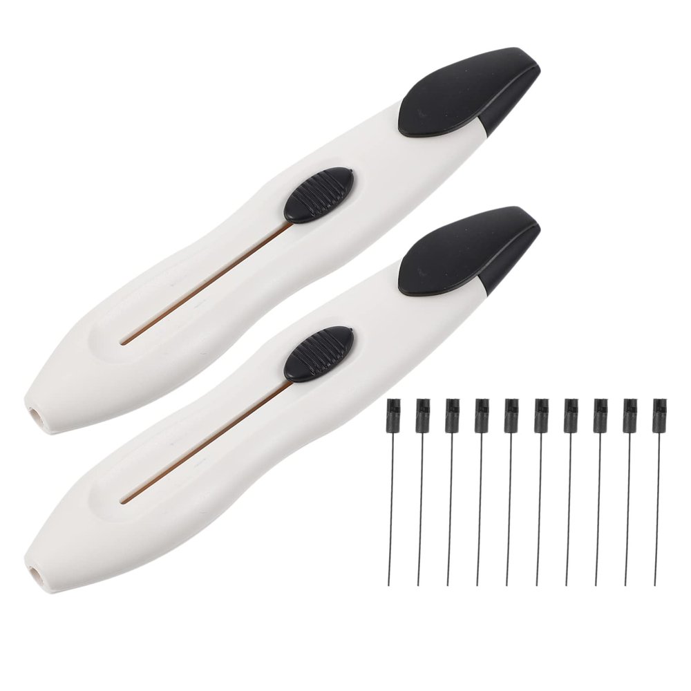 12pcs Monofilament Pen, 10g Foot Neuropathy Test Monofilament FootFilament Diabetic Pen Retractable Foot Tester Nerve Skin Contact Needle Foot Probe