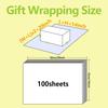 Bobobag 100 Sheets 20"X14" Silver Tissue Paper for Gift Bags,Weddings Birthday Showers Gift Wrapping Holiday Decoration view 2