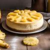 ANDY ANAND CHOCOLATIER Sugar Free Pineapple Cheesecake 9" (2.6 lbs) | No Preservatives Cheesecake & Diabetic-Friendly, You Won't Believe It's Sugar Free! | Freshly Made with California Cream Cheese, All-Natural view 1