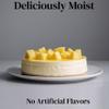 ANDY ANAND CHOCOLATIER Sugar Free Pineapple Cheesecake 9" (2.6 lbs) | No Preservatives Cheesecake & Diabetic-Friendly, You Won't Believe It's Sugar Free! | Freshly Made with California Cream Cheese, All-Natural view 4