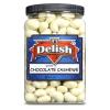 Gourmet White Chocolate Covered Cashews by Its Delish, 3 LBS Jumbo Reusable Container | White Milk Chocolate Coated Cashew Nuts, Kosher Dairy view 2