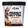 AS-IT-IS Atom Chocolate Peanut Butter Crunchy 1kg/35.2 Oz | Gluten Free 100% Plant-based Dairy-free Zero Transfats, Zero Cholesterol Made of Fresh, Roasted Peanuts