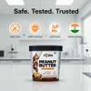 AS-IT-IS Atom Chocolate Peanut Butter Crunchy 1kg/35.2 Oz | Gluten Free 100% Plant-based Dairy-free Zero Transfats, Zero Cholesterol Made of Fresh, Roasted Peanuts view 3