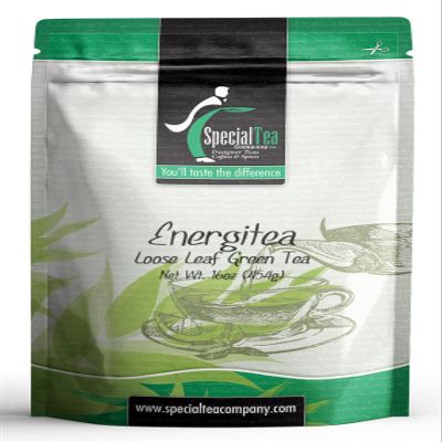 Special Tea Energitea Loose Green Tea, 16 Ounce