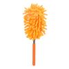 Duster Washable Duster Telescopic Cleanning Brush Dust Remover Home Car Cleaner for Air-conditioner Furniture Shutter Washing Tool Scrub Dusters Microfiber Duster Cobweb Duster ( Color : Orange ) view 1