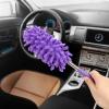 Duster Washable Duster Telescopic Cleanning Brush Dust Remover Home Car Cleaner for Air-conditioner Furniture Shutter Washing Tool Scrub Dusters Microfiber Duster Cobweb Duster ( Color : Orange ) view 4