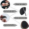 24 Pcs 12 Pairs Non-Slip Shoe Pads, Self-Adhesive Anti-Slip Sole Sticker, Noise Reduction Shoes Cushion Anti-Shedding Resistant Rubber Sole Protector view 4