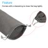 PATIKIL 18x12cm Microfiber Pouch, 10Pcs Soft Storage Drawstring Gift Bag for Glasses Wedding, Gray view 3