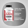 Piping Rock AAKG Supplement | 120 Caplets | 3600 mg | Arginine Alpha-Ketoglutarate Supplement | Nitric Oxide Enhancer | Max Strength | Vegetarian, Non-GMO, Gluten Free view 4