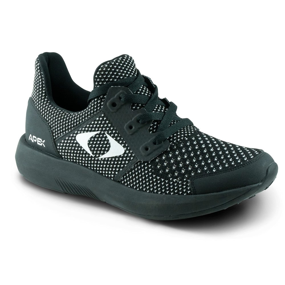 Apex Men's Performance Athletic Sneaker - Black