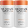 Codeage Teen Multivitamin Supplement  Daily Vitamins and Minerals for Teen Boys and Girls  Organic Whole Food Formula with Omega-3 and Vitamins A to K - 2 Pack view 1