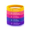YITUB Personalized Medical ID Bracelet Free Engraving Silicone Alert Bracelet Custom Emergency Bracelets for Men Women (z-5 PCS) view 1
