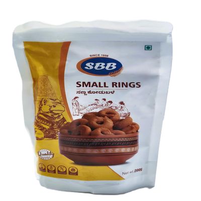 Sreenivasa Brahmins Bakery Small Rings (Round Fried Snacks) (Pack of 3) Each 200 Gms