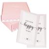 Wedding Tissues Packs For Guests- Set of 40- For Your Happy Tears Tissues- Wedding Favors for Guests  Frosted-Paper  Bulk Individual Tissue Packs & Items for Wedding Welcome Bags by PureRejuva view 1