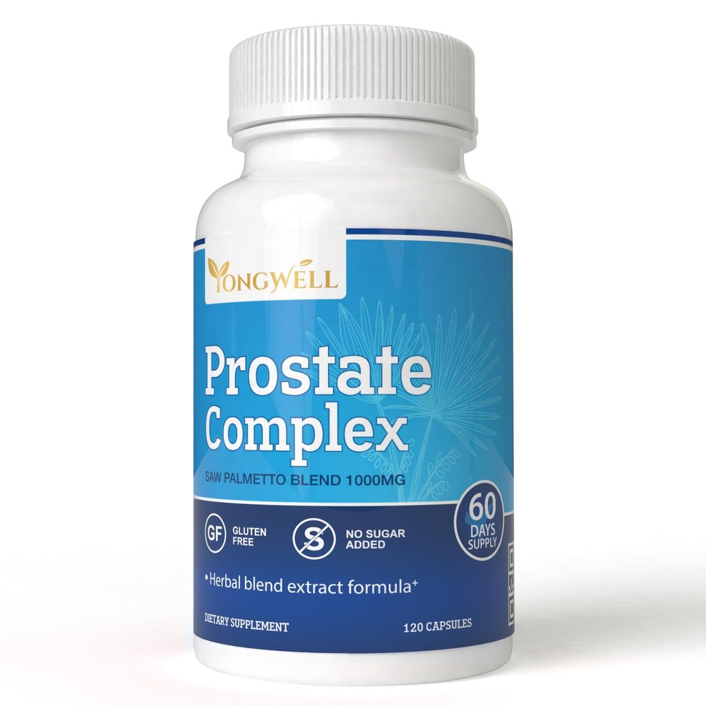 YongWell Prostate Complex, Saw Palmetto Blend 1000mg (120 Capsules)