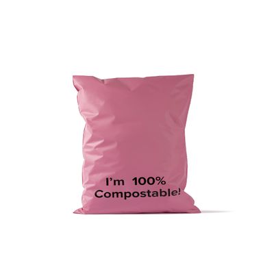 Tishwish Stock Compostable Mailer (Small (260x385mm / 10.2x15.1 inches), Rose)