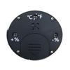 Prestige Import Group Round 2" Digital Hygrometer Thermometer for Cigar Humidors - Gun Metal - 1 Piece view 4