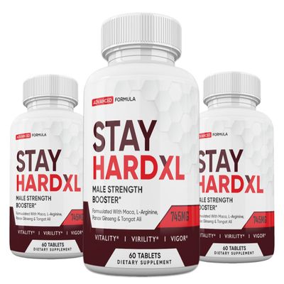 Nutra City Stay Hard XL, 180 Count, 3 Month Supply, 60 Count (Pack of 3)