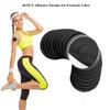 60 Pieces Waterproof Sensor Covers for Freestyle Libre 1/2/3, Sweatproof CGM Sensors Adhesive Patches,Pre-Cut Continuous Glucose Monitor Protection,No Glue in The Center of Tape view 2