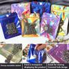 100 Pack Resealable Mylar Bags Smell Proof Bags Packaging Plastic Bag with Clear Holographic Rainbow Window Mylar Storage Bags For Candy,Jewelry,Screw (3.93 x 5.9 inch, Holographic Pink) view 4