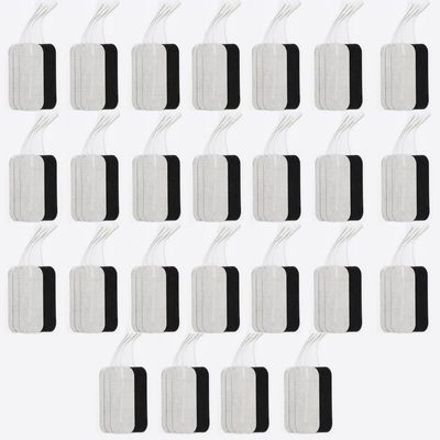 Electrodes for TENS/EMS Unit- Reusable Electrodes -Self Adhesive 2"x3.5" - Latex Free Gel Pads - Electrodes for Muscle Stimulation - Replacement Electrodes for Electrical Stimulation- 100 Electrodes
