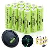 Lightalent Rechargeable Solar AA 1000mAh Batteries for Outdoor Solar Lights view 1
