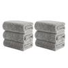 Hemoton 6pcs Microfiber Dishcloths for Kitchen Soft Absorbent Wiping Rags for Tableware Oil and Water Removal for Home and Furniture Care view 1