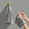 Hemoton 6pcs Microfiber Dishcloths for Kitchen Soft Absorbent Wiping Rags for Tableware Oil and Water Removal for Home and Furniture Care view 2