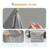 Hemoton 6pcs Microfiber Dishcloths for Kitchen Soft Absorbent Wiping Rags for Tableware Oil and Water Removal for Home and Furniture Care view 4