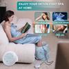 Healcity Portable Ionic Foot Bath Detox Machine Professional Ion Foot Spa Massager to Remove Toxins for Home Use Salon Beauty Club Bundle with Folding Soaking Tub (All Original Accessories Included) view 4