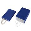 Oikss 50 Pack 5.25x3.25x8.25 Inch Small Royal Blue Kraft Paper Bags with Handles Bulk for Birthday Wedding Party Favors Grocery Retail Shopping Business Goody Craft Gift Bags Cub Sacks, 50 Count view 4