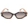 2SeeLife 2022 Orange Rectangle Sunglasses for Women view 1