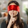 2 pcs Silk Satin Blindfold Eye Mask Sleep Mask Soft Satin Eye Cover Silk Sleeping mask Valentine Gift 155cm / 62 (Black+Burgundy) view 4