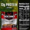 Jack Link's Beef Jerky, Original, Zero Sugar - Flavorful Meat Snacks, Ready to Eat Protein Snacks with 13g of Protein per Serving, Made with 100% Beef, Keto, Paleo Diet Friendly - 2.3 Oz. (Pack of 8) view 2