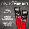 Jack Link's Beef Steak, Peppered  Protein Snacks, Meat Snack with 11g of Protein, Made with 100% Beef, Individually Wrapped Bulk Snack Pack for Break Rooms  1 Oz. (72 Count) view 4