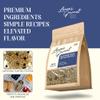 Laura's Gourmet Granola - BlueBerry Bliss Crunch - Gluten, Soy & Dairy Free - Organic Agave, Chewy Blueberries, Citrus & Flax, Vegan, Chef's Trifecta of Taste, Texture & Mouthfeel - 16 OZ - 2 Pack view 3
