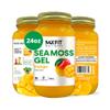 Sea Moss Gel Raw (12 Flavors) 24oz Wildrafted Gold Sea Moss Gel from Saint Lucia | 92 Vitamins and Minerals | Pure Raw+Non-GMO | Vegan Superfood view 1