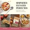 AppleLicious Crunch Granola - Laura's Gourmet Granola - Gluten Free, Soy & Dairy Free, Vegan, Chef Created - Crunchy Granola with Cinnamon Spiced Apple and Organic Blue Agave Nectar - 16 OZ - 2 Pack view 4