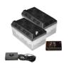 Le Veil iCigar Pro Electronic Cigar Humidifier System for Humidor Cabinet (Dual Tanks + External Humidity Sensor) view 1