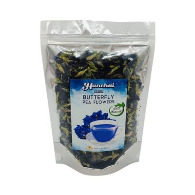 Butterfly Pea Flower Tea Butterfly Pea Tea Rich in Antioxidants Edible Dried Herbal Flowers for Blue & Purple Drinks and Food Coloring 100 g.
