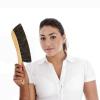 Horse Hair Brush Hand Broom Dusting Brush for Home Cleaning, Wood Handle Soft Brush Duster for Counter Furniture, Bed, Bench Fireplace,Car, Shop Brush Cleaning 14" Long view 4