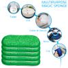 10 Pack Kitchen Dish Sponges Scrubber Non-Scratch Multi-Purpose Dishcloths, Sponge Along with Heavy Duty Scouring Power - Effortless Cleaning of Dishes, Pots and Pans view 4