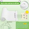 25 Feet Skinfold Dry Sheet, 2 Rolls Soft Absorbent Pads with Silver Ions, Disposable Incontinence Pads Non Chafing for Women Men Elderly Adult Skin Management view 3