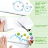 25 Feet Skinfold Dry Sheet, 2 Rolls Soft Absorbent Pads with Silver Ions, Disposable Incontinence Pads Non Chafing for Women Men Elderly Adult Skin Management view 4