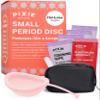 Pixie Menstrual Disc for Feminine Care - Ranked 1 for Best Tampon Alternative Period Disc - 100% Medical-Grade Silicone - Removes Like a Tampon - Wear 12 Hours - Capacity of 3 Tampons (Small) view 1