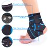 Nvorliy AquaFlex Pro Ankle Brace, Compression Ankle Sleeve for Swimming, Aquatic, Sailing, Scuba Diving, Surfing, Paddle Boarding, Kayaking & Injury Recovery  Supports Women & Men view 3
