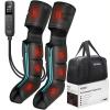 CINCOM Leg Massager with Heat and Compression, Air Compression Boots for Leg Calf & Foot Recovery, Edema Relief, FSA-HSA Eligible view 1