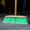 BLYSK Indoor/Outdoor Heavy Duty Wooden Broom Brush, Sweeper, Head Replacement Soft bristles, Great use for Home, Kitchen, Room, Office, Patio, Deck Floor (Broom Head) view 4