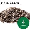 Cereausly Organic Black Chia Seeds in Bulk | 4 Lb | Non-GMO | Kosher | Gluten-Free | Vegan view 3
